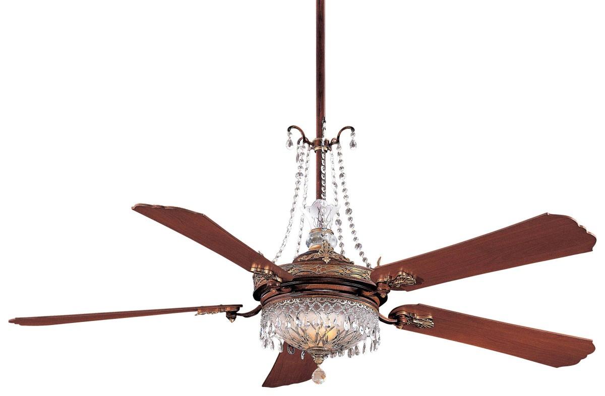  Crystal Chandelier Ceiling Fan #5 - Crystal Chandelier With Ceiling Fan