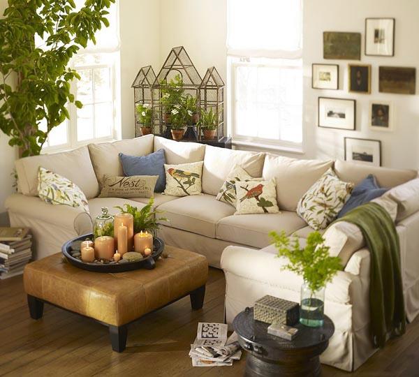 Lovely Decorating Small Living Rooms #2 - Small Living Room Decorating Ideas