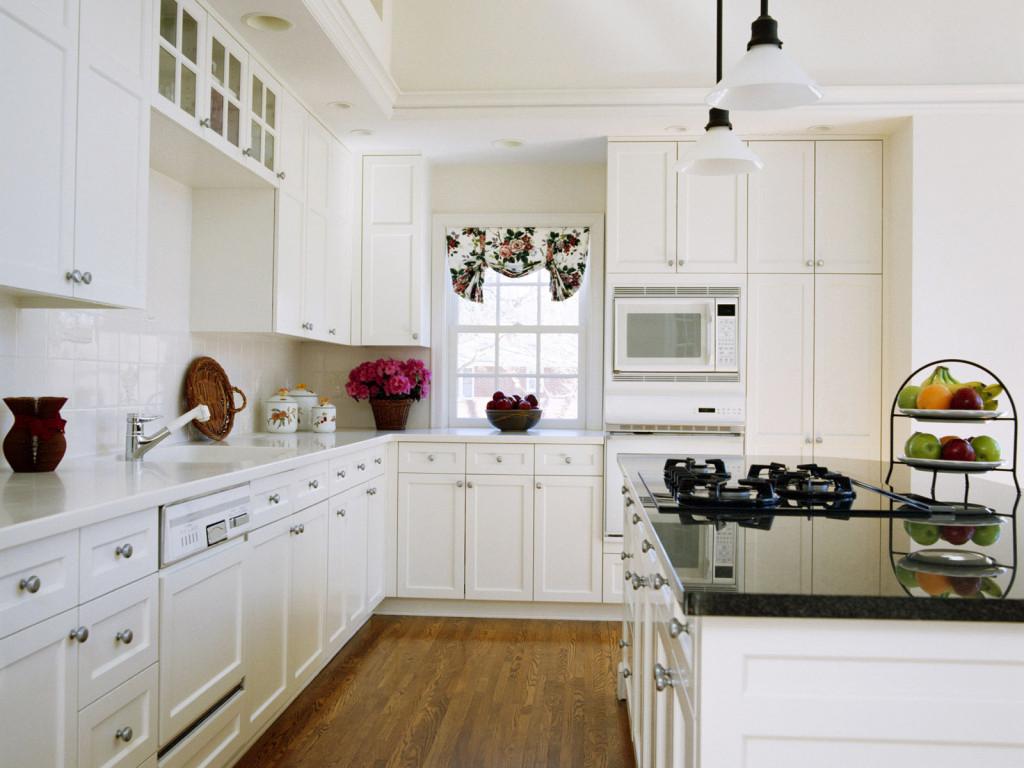 Ordinary White Cabinet Kitchen Design #1 - Kitchen Design Ideas With White Cabinets