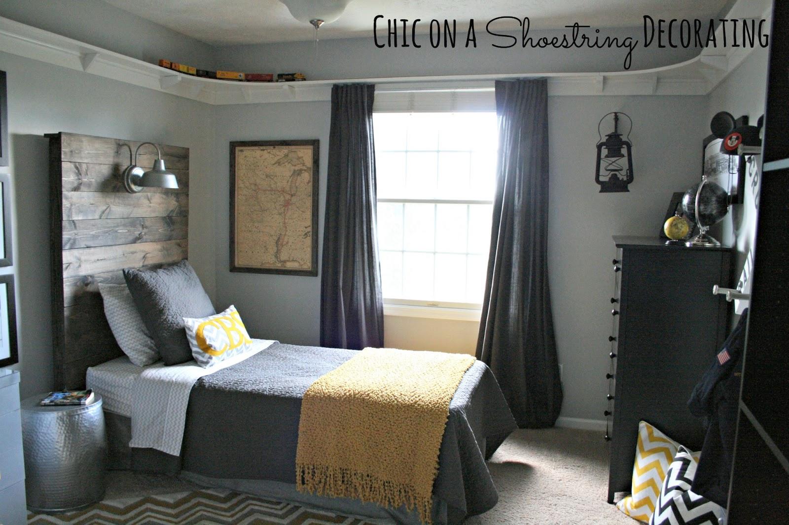  Shark Bedroom Decor #6 - Teen Boy Bedroom Ideas Grey