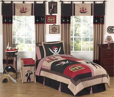 Superb Pirate Decor For Bedroom #6 - Treasure Cove Pirate Bedding