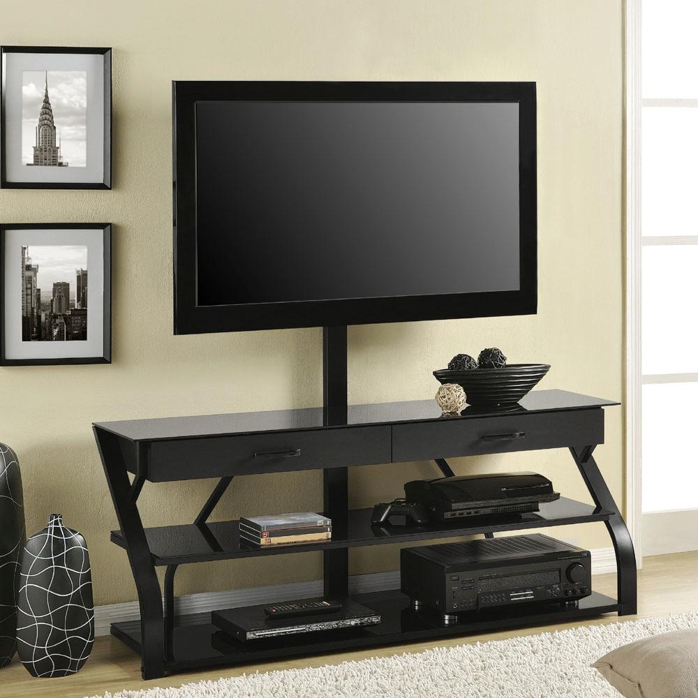  Television Stand With Mount #2 - Glass TV Stand With Mount