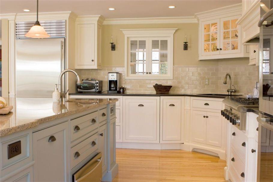  White Cabinet Kitchen Design #3 - Kitchen Designs With White Cabinets