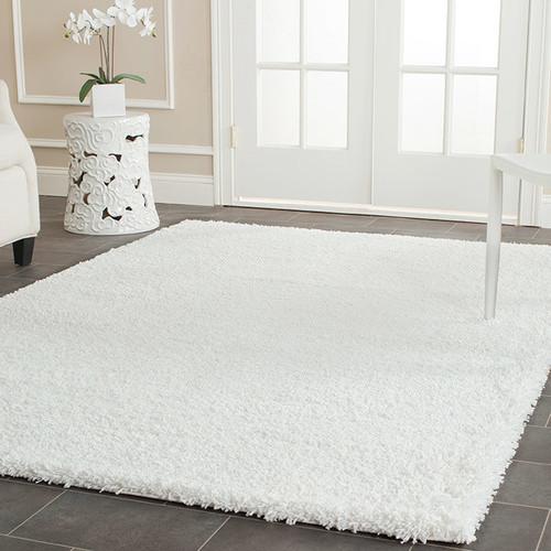  White Shag Area Rug #1 - Safavieh Shag White Area Rug & Reviews | Wayfair