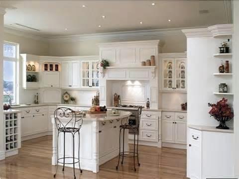 Amazing White Cabinet Kitchen Design #2 - Kitchen Design Ideas With White Cabinets