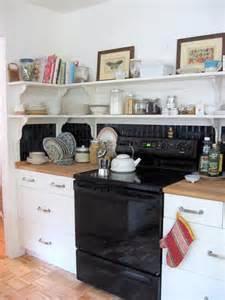 ikea open kitchen shelving