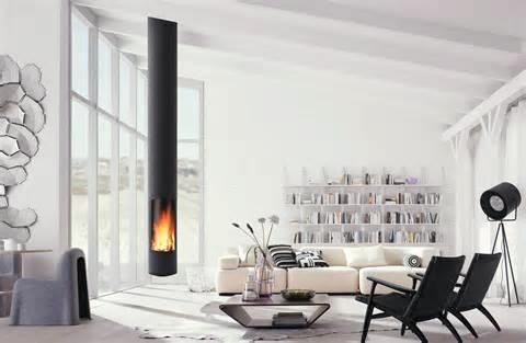 Suspended Fireplace