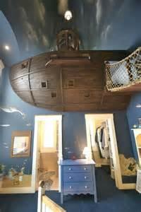 Delightful Pirate Decor For Bedroom #3 - Pirate Ship Kids Room