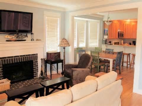 living room dining room kitchen open floor plans