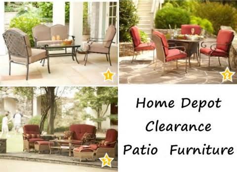 patio furniture clearance sale home depot