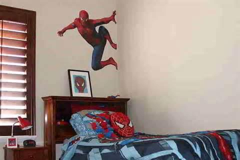 spiderman bedroom decorating ideas