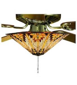 Stained Glass Ceiling Fan