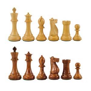 Wood Chess Pieces